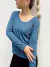 Remera Flor Azul en internet
