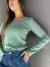 Remera Carlie Verde en internet