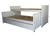 CAMA NIDO CON CARRICAMA LACA BLANCO