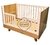 CUNA MADERA PARAISO COMBINADA 1.20 x 0.60 LACA POLIURETANICA - Espacio Madera