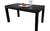 JUEGO DE COMEDOR MESA ASIA 1.20 x 0.80 + 4 Sillas VENECIANAS TAPIZADAS - Espacio Madera