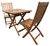 SILLA PLEGABLE EUCALIPTUS ALTA ROMY - Espacio Madera