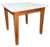 Juego de Sillas y Mesa Infantil Paraíso Combinado Laqueado Poliuretánico - Espacio Madera