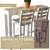 BANCO ALTO CAPRI BLANCO - tienda online