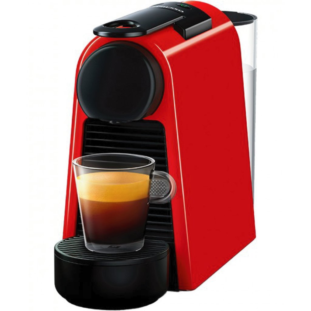 Cafetera Essenza Mini Roja Nespresso - HolaCasa