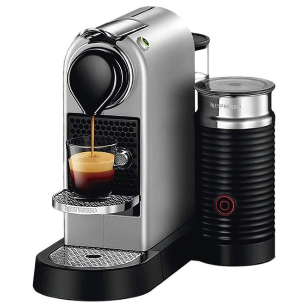 Cafetera Nespresso Citiz \u0026 Milk Refresh Silver