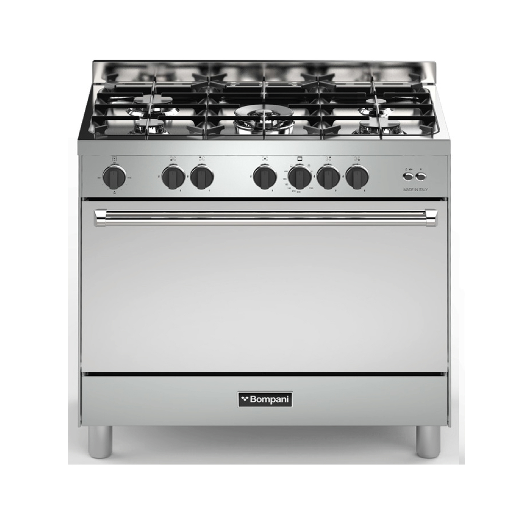 Cocina 90cm TECH horno a gas 119l Bompani BO693DH/N