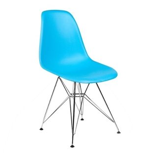 Set * 4 Silla Miller Dsr Eames Abs Cromada- Alto Impacto- - comprar online