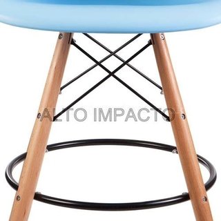 Banqueta Taburete Silla Dab Dsw Eames Celeste - tienda online