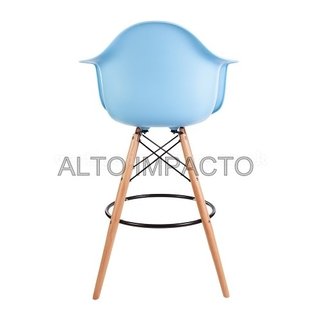 Banqueta Taburete Silla Dab Dsw Eames Celeste - ALTO IMPACTO Home + Office