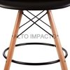 Banqueta Taburete Silla Sillon Moderna Dab Daw Eames Negro - tienda online