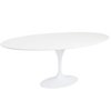 Mesa Tulip Oval 180 Sarineen Laca Pie Ovalado - Alto Impacto - ALTO IMPACTO Home + Office