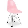Set * 4 Silla Miller Dsr Eames Abs Cromada- Alto Impacto- - ALTO IMPACTO Home + Office