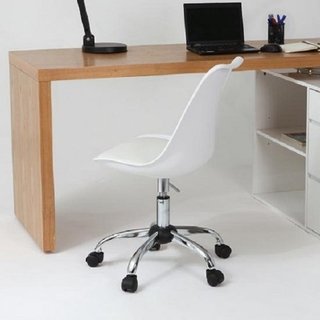 Escritorio Moderno Pc + Silla Tulip Base Cromada Ai10 en internet