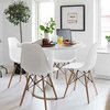Combo Mesa Tulip 140 + 6 Sillas Eames Dsw - Alto Impacto