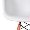 Imagen de Set 4 Sillon Eames Daw Abs Base Madera Cocina - Alto Impacto