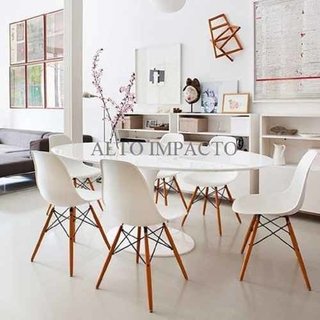 Mesa Tulip Oval 120 Sarineen Comedor - Alto Impacto - tienda online