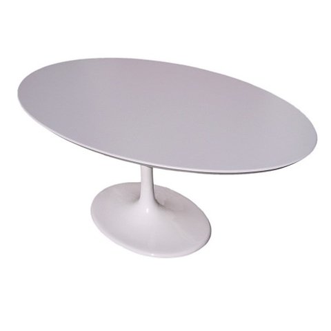 Mesa Tulip Oval 180 Sarineen Laca Pie Ovalado - Alto Impacto
