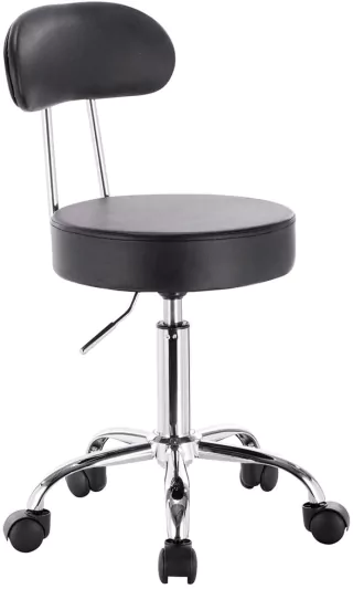 Silla Taburete Tattoo Respaldo Giratorio Zool