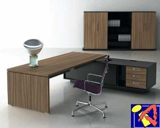 Escritorio Moderno Modelo Sinetica Presidencial Ai21 - ALTO IMPACTO Home + Office
