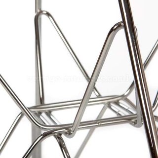 Silla Eames Dsr Base Cromada Abs Amarillo- Alto Impacto- - tienda online