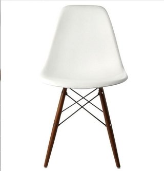 Silla X4 Eames Dsw Miller Patas Madera Oscura - Alto Impacto- en internet