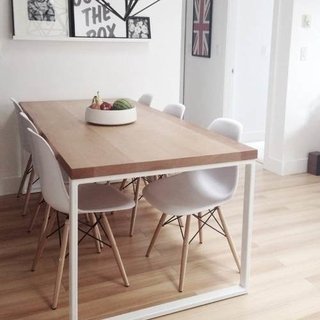Mesa Comedor Metalica Industrial Rustica 180cm- Alto Impacto - comprar online