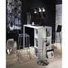 Desayunador Barra Recepcion + 2 Banquetas Tulip Alto Impacto - ALTO IMPACTO Home + Office