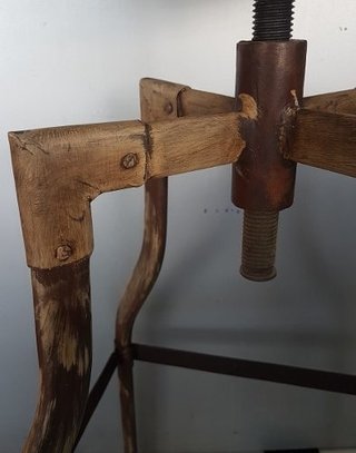 Banqueta Taburete Moderno Industrial Altura Regulable - comprar online
