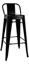 Set * 6 Banqueta Tolix Respaldo Medio Mate - Alto Impacto - ALTO IMPACTO Home + Office
