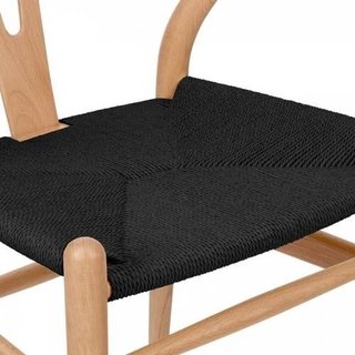 Imagen de Set 2 Silla Sillón Wishbone Ch 24 Madera - Alto Impacto