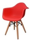 Set *2 Sillon Silla Eames Kids Infantil Madera- Alto Impacto - tienda online