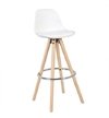 Set * 2 Banqueta Taburete Tulip Eames Madera- Alto Impacto - tienda online
