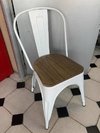 Set * 4 Silla Tolix Pauchard Asiento Madera 1 - Alto Impacto - comprar online