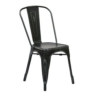 Mesa Tolix Tapa Madera X Pauchard Negra 120x80- Alto Impacto - comprar online