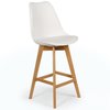 Imagen de Set 4 Banqueta Taburete Tulip Eames 65 Cm P - Alto Impacto
