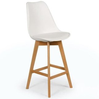 Imagen de Set 4 Banqueta Taburete Tulip Eames 65 Cm P - Alto Impacto