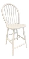 Set * 2 Banqueta Taburete Windsor Madera Desayunador 57 Cm en internet