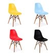 Combo Mesa Eames + 2 Sillas Eames Kids Niños C- Alto Impacto