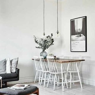 Imagen de Set * 4 Silla Comedor Madera Windsor L Nordica- Alto Impacto