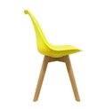 Set * 4 Silla Tulip Escandinava Eames Amarilla- Alto Impacto - comprar online