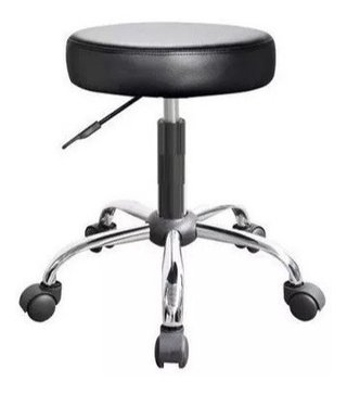 Banqueta Taburete Dentista Estetica Tattoo - Alto Impacto