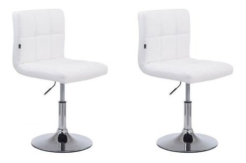 Set 2 Silla Taburete Tattoo Respaldo Rush- Alto Impacto