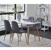Set 4 Silla New Eames Tapizada Comedor Cocina - Alto Impacto