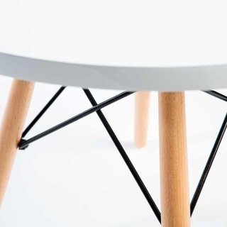 Mesa Arrime Cafe Coffee + 2 Sillon Eames - Alto Impacto