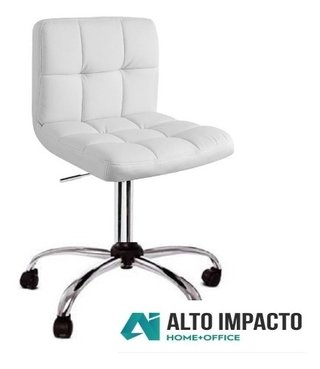 Silla Taburete Tattoo Respaldo Giratorio Rush- Alto Impacto