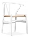 Set X2 Silla Wishbone Hans Wegner Madera Color Alto Impacto