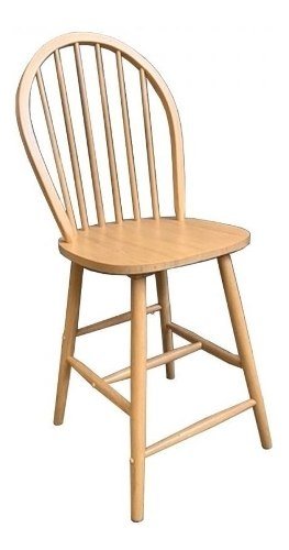 Set * 4 Banqueta Taburete Windsor Madera Desayunador 57 Cm - comprar online