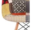 Banqueta Taburete Silla Sillon Patchwork Eames Dsb Daw - tienda online