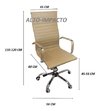 Sillon Silla Oficina Eames Aluminium Colores - Alto Impacto - tienda online